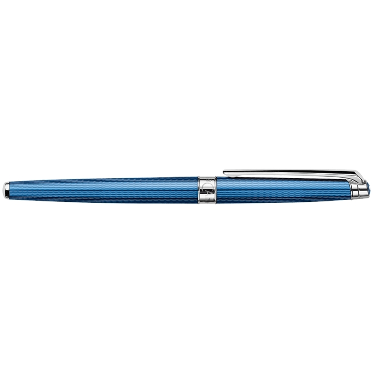 Léman Slim Grand Bleu Plniace pero CARAN D'ACHE - 4