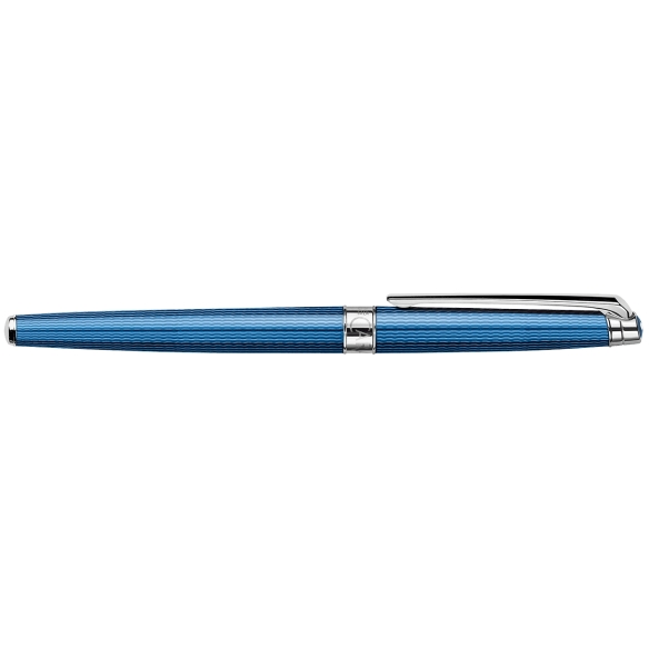 Léman Slim Grand Bleu Fountain Pen CARAN D'ACHE - 4