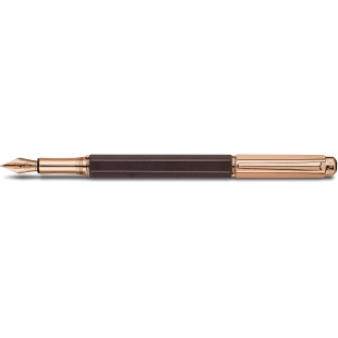 Varius Rose Gold Plated Ebony Plniace pero CARAN D'ACHE - 1