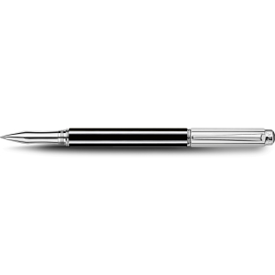Varius Silver Plated China Black Roller CARAN D'ACHE - 1