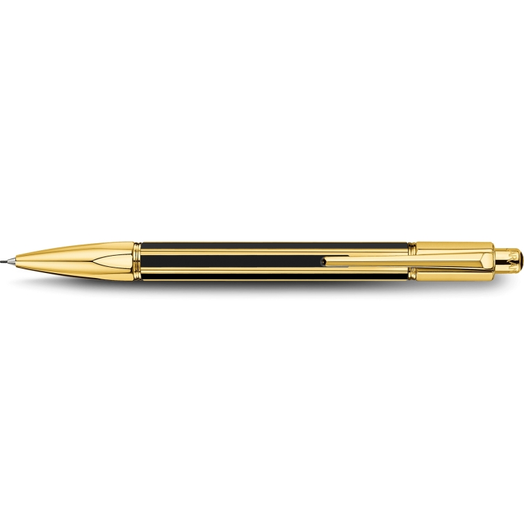 Varius Gold Plated China Black Mechanická ceruzka CARAN D'ACHE - 1