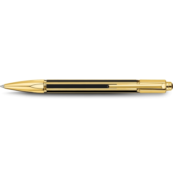 Varius Gold Plated China Black Guľôčkové pero CARAN D'ACHE - 1