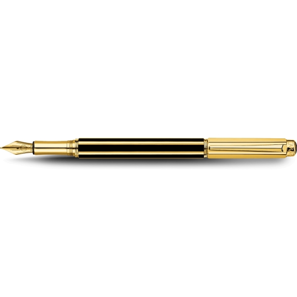 Varius Gold Plated China Black Plniace pero CARAN D'ACHE - 1