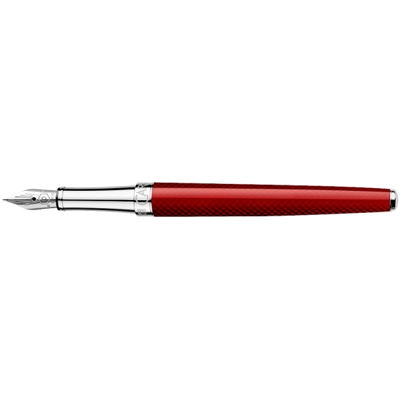 Léman Slim Rouge Carmin Fountain Pen CARAN D'ACHE - 3