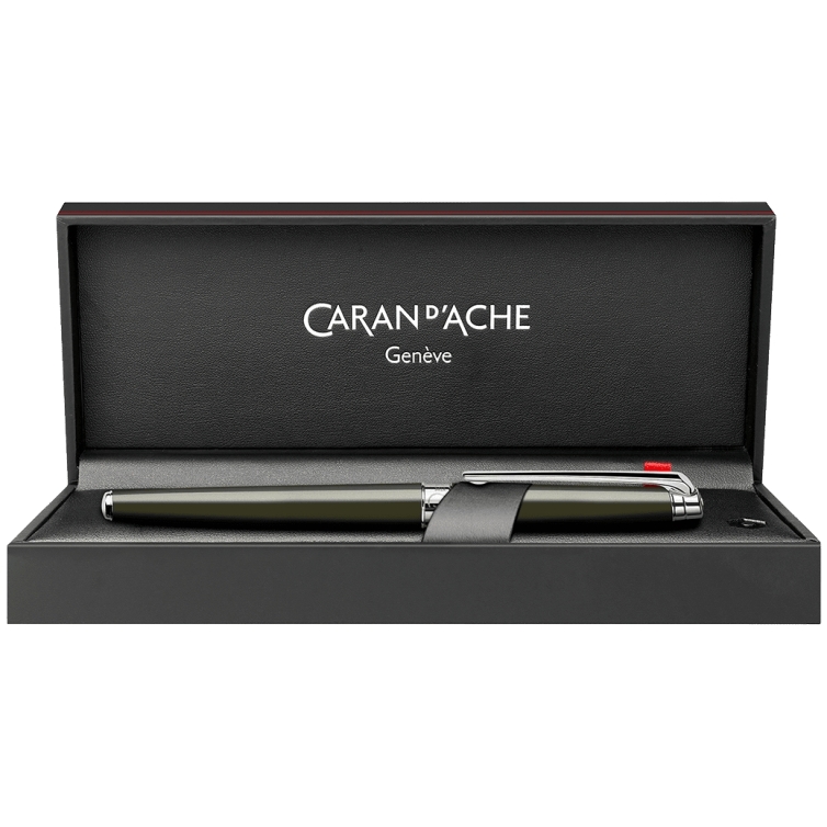 Léman Slim Terre d’Ombre Fountain Pen CARAN D'ACHE - 5