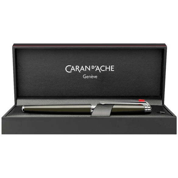 Léman Slim Terre d’Ombre Fountain Pen CARAN D'ACHE - 5