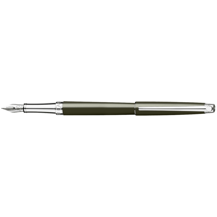 Léman Slim Terre d’Ombre Fountain Pen CARAN D'ACHE - 1