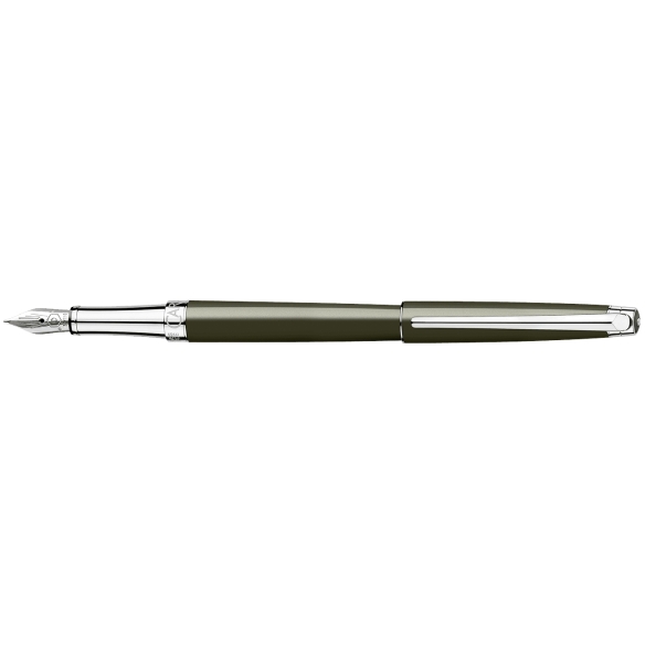 Léman Slim Terre d’Ombre Fountain Pen CARAN D'ACHE - 1