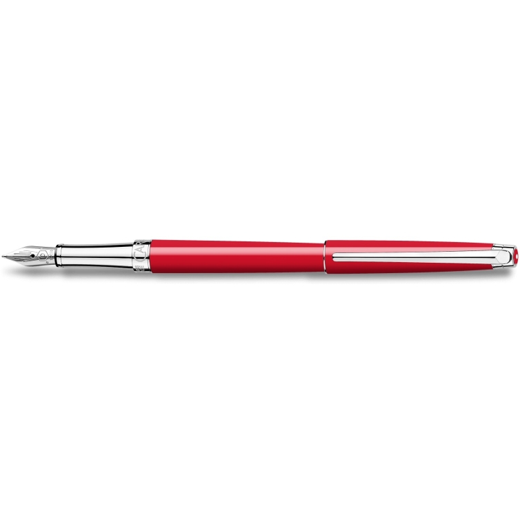 Léman Slim Scarlet Red Plniace pero CARAN D'ACHE - 1