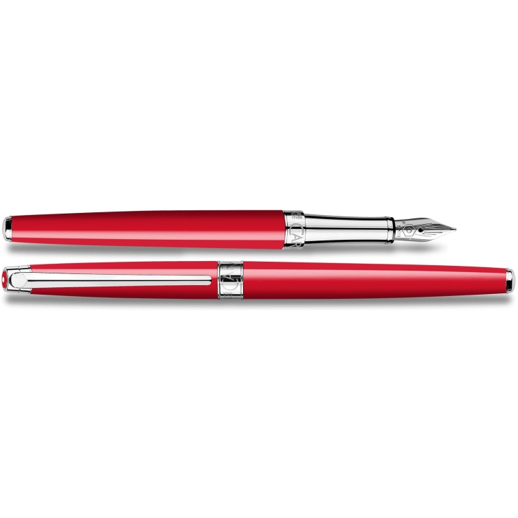 Léman Slim Scarlet Red Plniace pero CARAN D'ACHE - 2