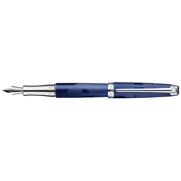 Léman Bleu Marin Fountain Pen CARAN D'ACHE - 6