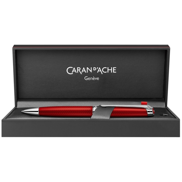 Léman Rouge Carmin Guľôčkové pero CARAN D'ACHE - 3
