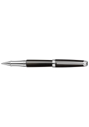 Laissez-vous éblouir par le luxe du Roller Caran d'Ache Léman De Nuit Édition Anniversaire, aussi magique que la nuit et aussi festif qu'un feu d'artifice. Ce stylo incontournable est orné d'une laque noire transparente ornée d'un guillochage exclusif « Clous de Paris ». Appréciez la perfection du savoir-faire et percez les secrets de l'écriture avec ce bijou, compatible uniquement avec les recharges Haute Écriture.