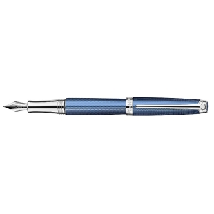Léman Grand Bleu Fountain Pen CARAN D'ACHE - 1