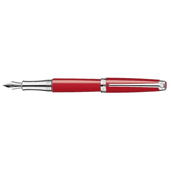 Léman Scarlet Red Fountain Pen CARAN D'ACHE - 1