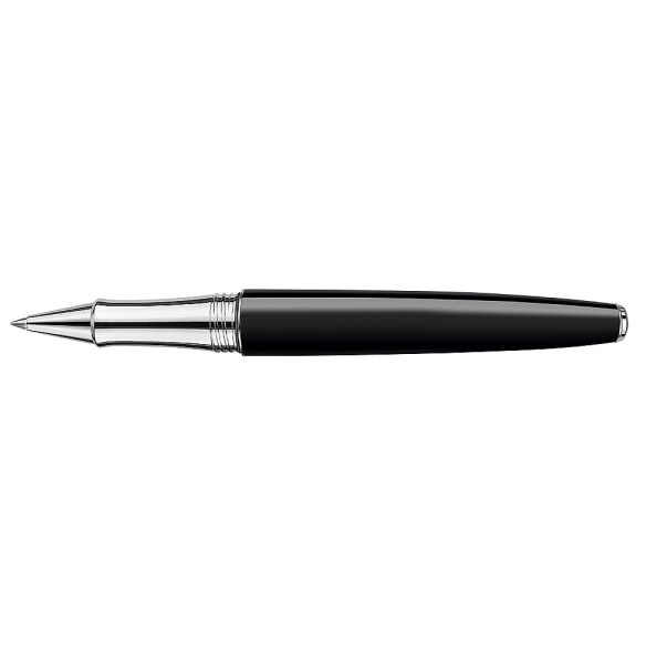 Léman Silver Plated Bicolor Black Roller CARAN D'ACHE - 2