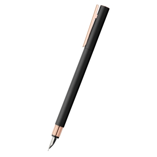 Neo Slim Fountain Pen black rosegold FABER-CASTELL - 1