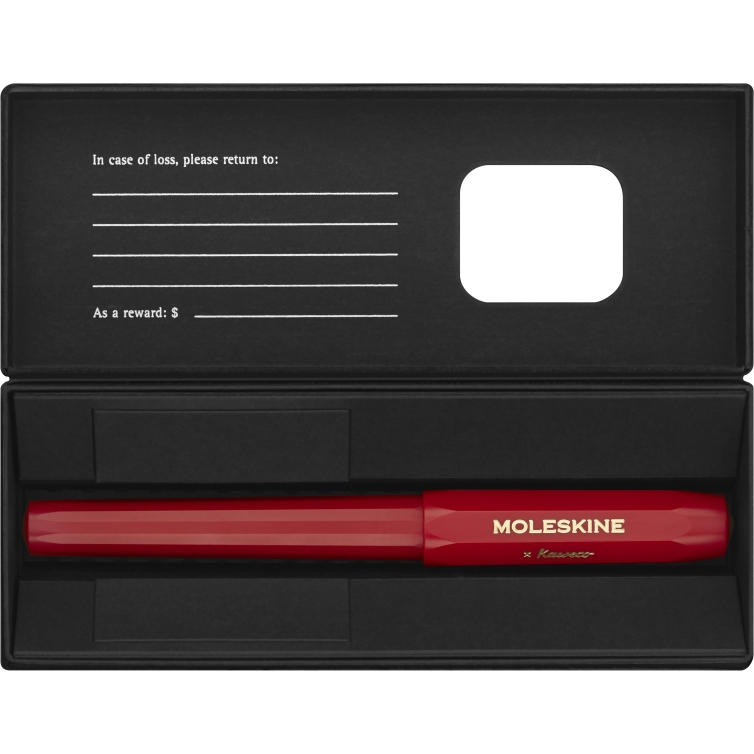 Moleskine x Kaweco Roller red Moleskine - 3