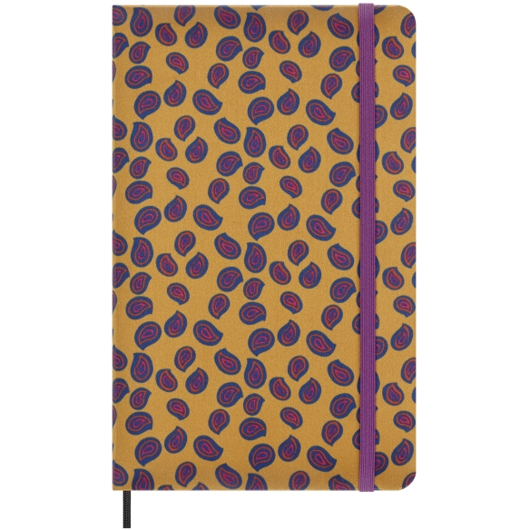Professional Silk Zápisník L tvrdý linajkový žltý Moleskine - 1