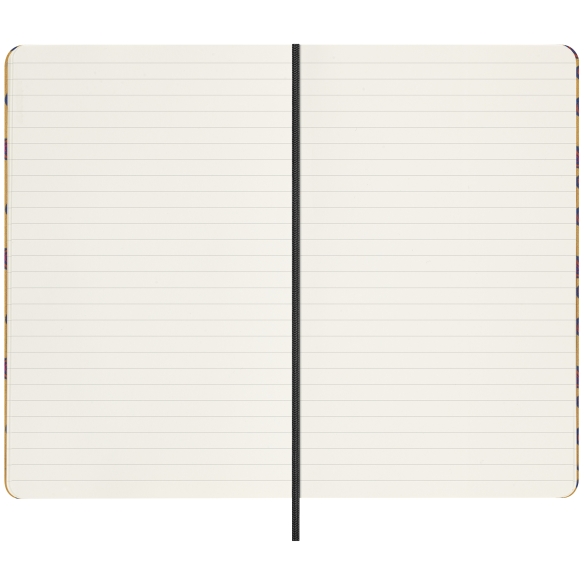 Professional Silk Notebook L hard cover ruled yellow Moleskine - 5