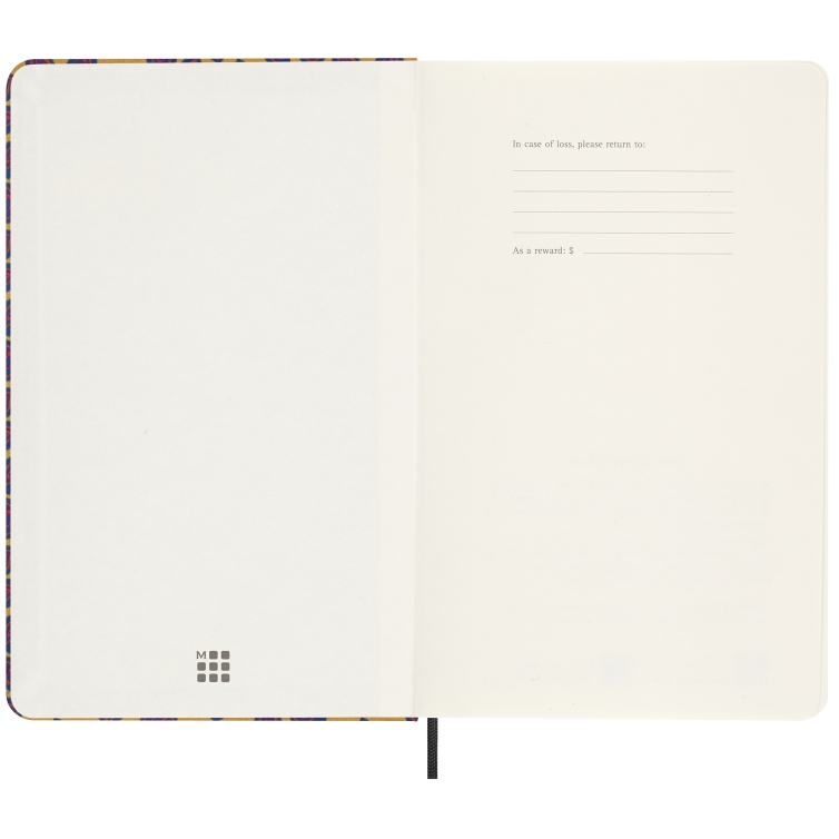 Professional Silk Notebook L hard cover ruled yellow Moleskine - 4