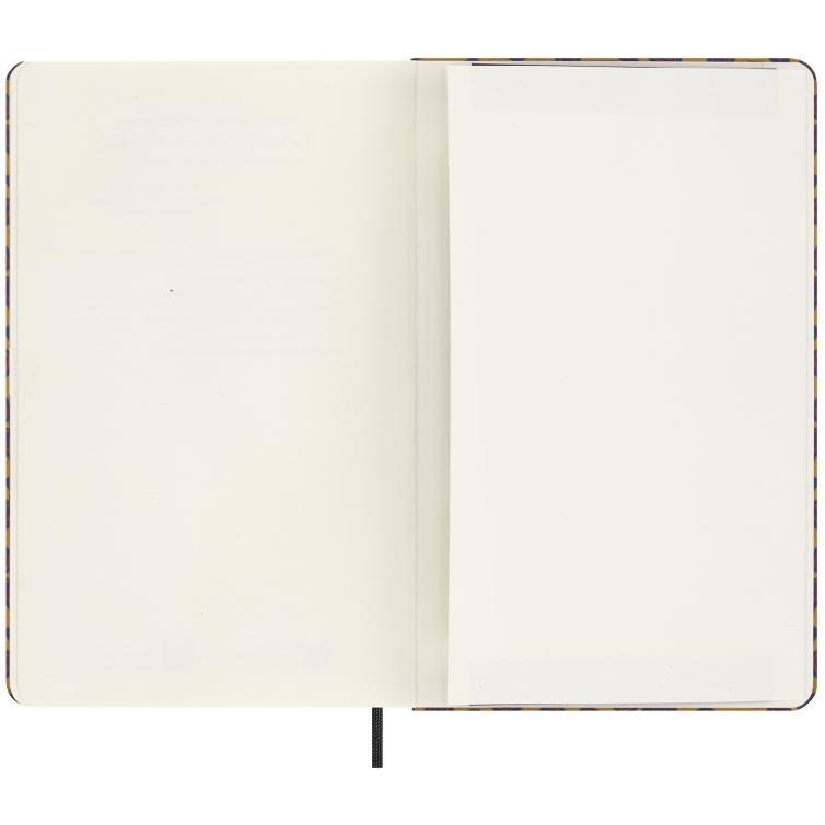 Professional Silk Notebook L hard cover ruled yellow Moleskine - 6