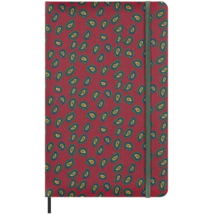 Professional Silk Zápisník L tvrdý linajkový bordový Moleskine - 1