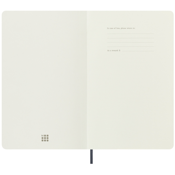 Precious and Ethical Capri Zápisník L mäkký linajkový petrolejový Moleskine - 3