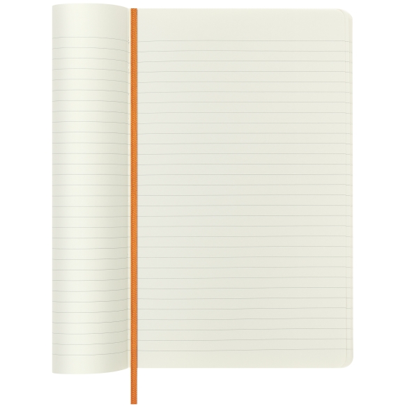 Precious and Ethical Capri Notebook L soft cover ruled orange Moleskine - 4