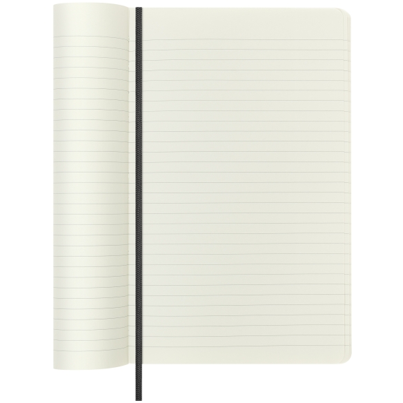 Precious and Ethical Boa Zápisník L mäkký linajkový čierny Moleskine - 4