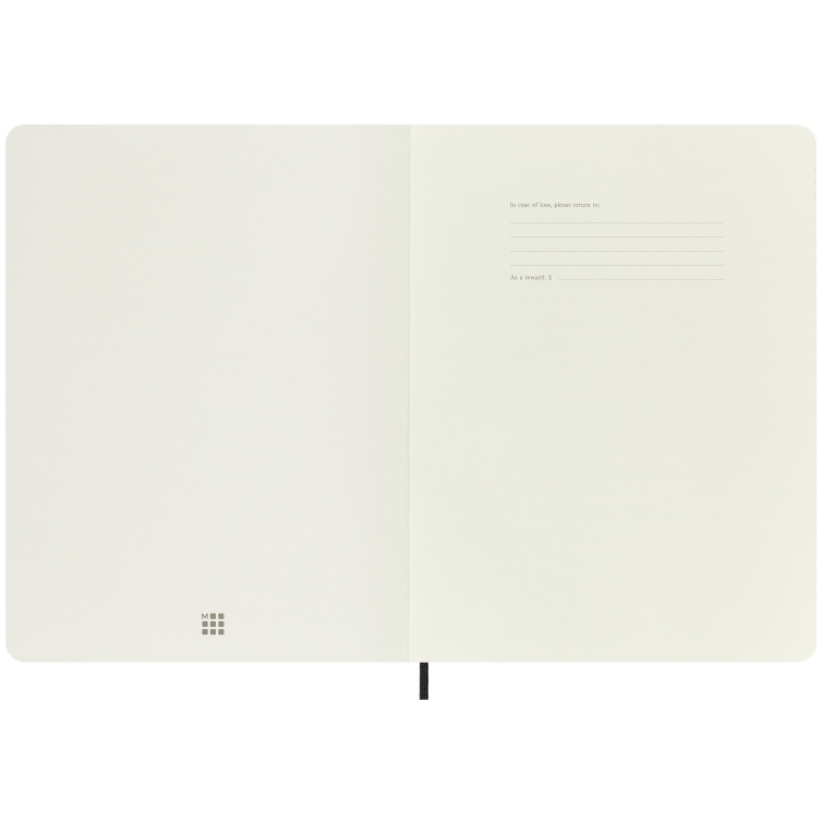 Precious and Ethical Boa Notebook XL soft cover ruled black Moleskine - 3