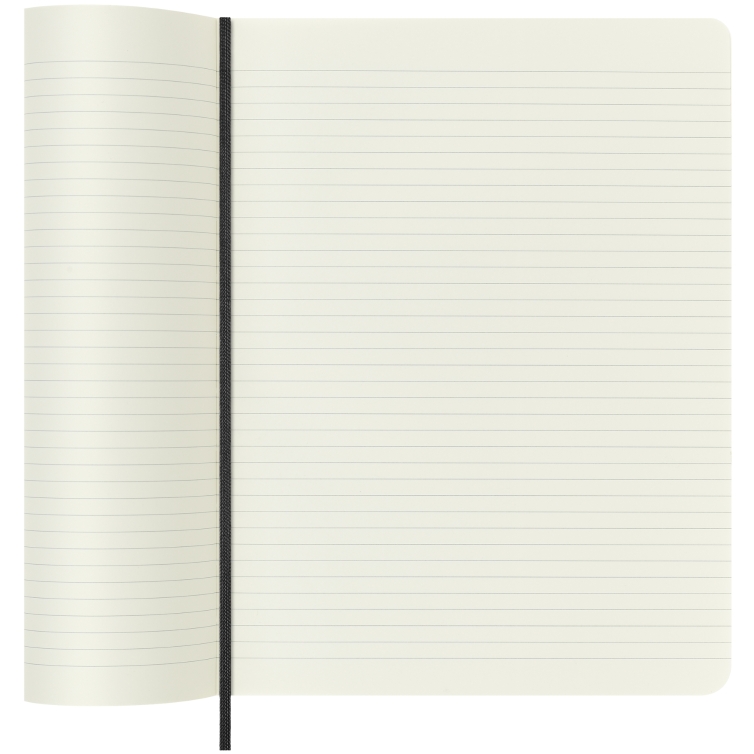 Precious and Ethical Boa Notebook XL soft cover ruled black Moleskine - 4