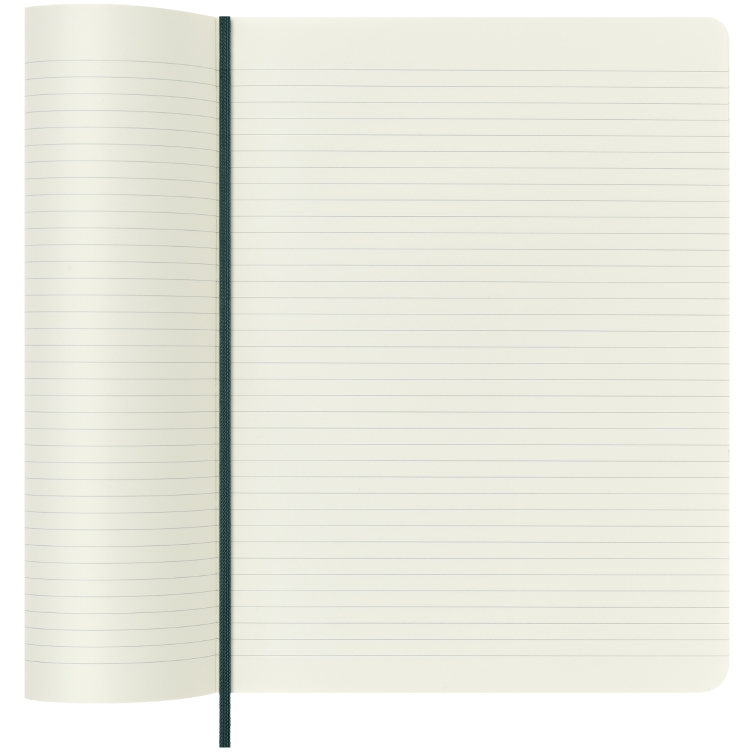 Precious and Ethical Boa Zápisník XL mäkký linajkový zelený Moleskine - 4