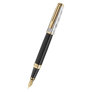 Reflections of Paris Exception Deluxe Black GT Fountain Pen Waterman - 2