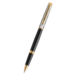 Reflections of Paris Hémisphére Deluxe Black GT Roller Waterman - 1