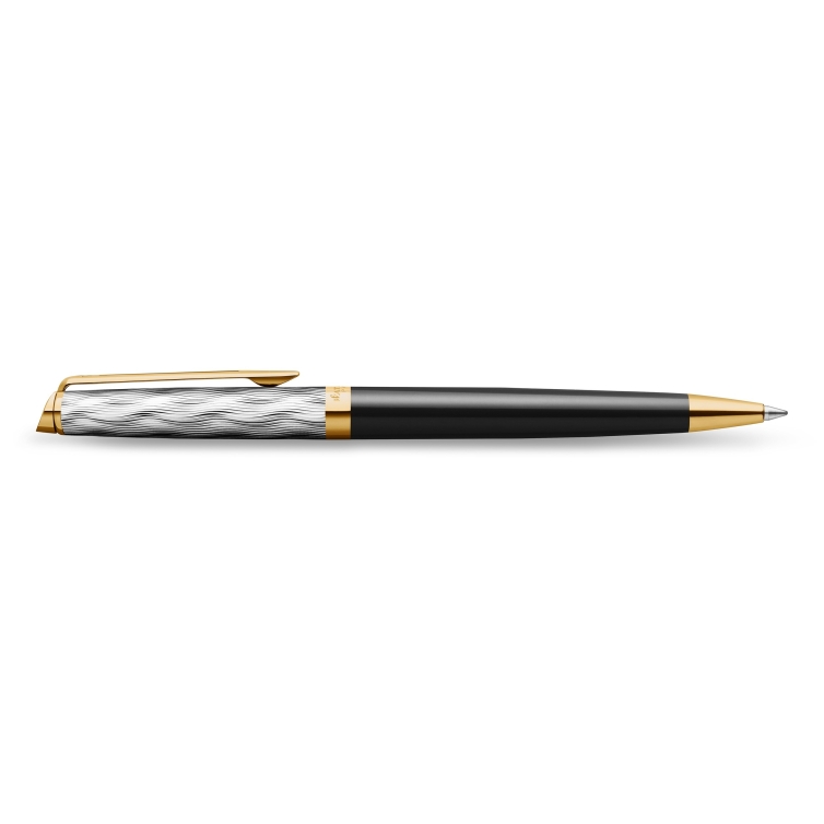 Reflections of Paris Hémisphére Deluxe Black GT Ballpoint Pen Waterman - 1
