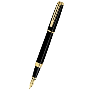 Exception Slim Black GT Fountain Pen Waterman - 1