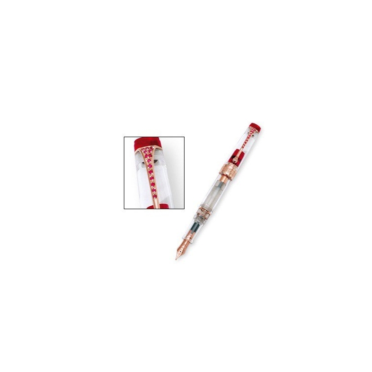 Demonstrator Rubies plniace pero AURORA - 2