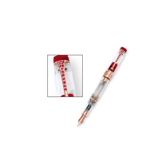 Demonstrator Rubies plniace pero AURORA - 2