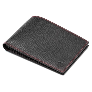 Wallet Credit Card Large black and red Montegrappa - 1