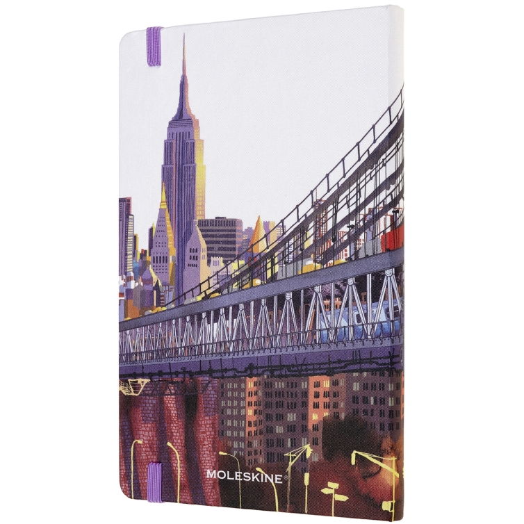 I am New York Limitovaná edícia Zápisník L linajkový Moleskine - 7