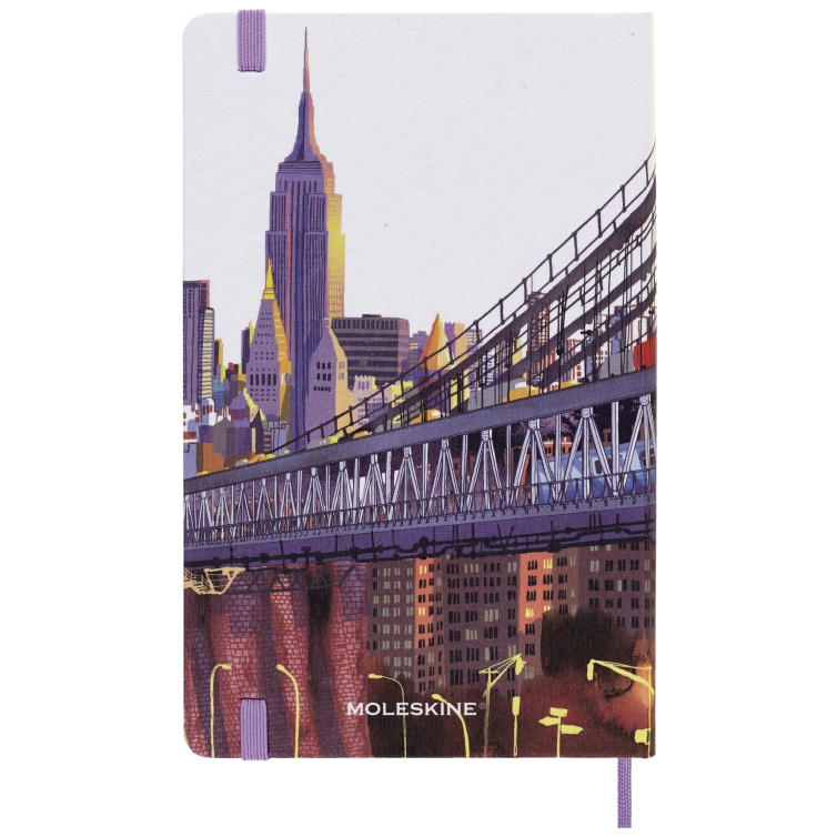I am New York Limitovaná edícia Zápisník L linajkový Moleskine - 3