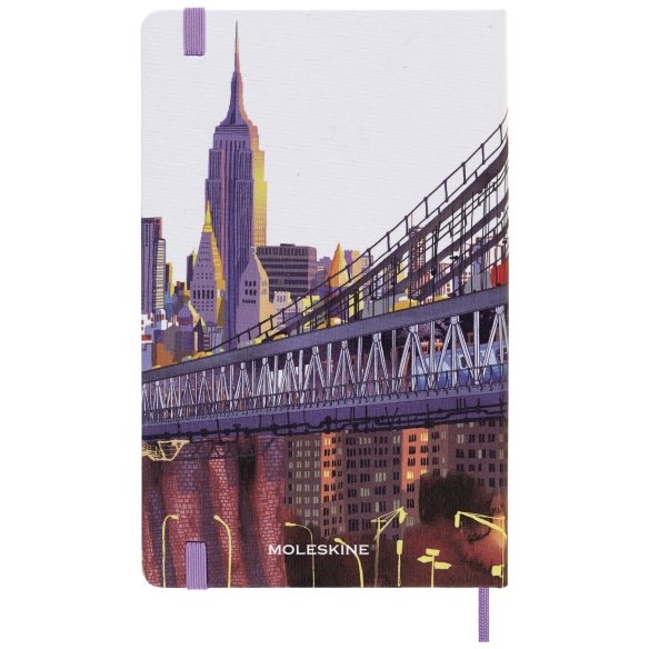 I am New York Limitovaná edícia Zápisník L linajkový Moleskine - 3