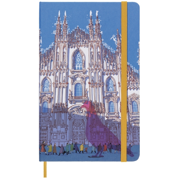 I am Milan Limitovaná edícia Zápisník L linajkový Moleskine - 2