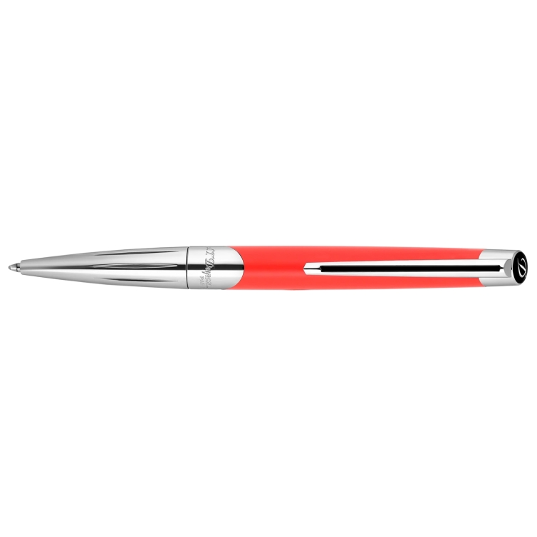 Defi Millennium Ballpoint Pen silver and red S.T. Dupont - 1