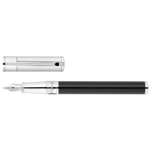 D-Initial Fountain Pen black S.T. Dupont - 1