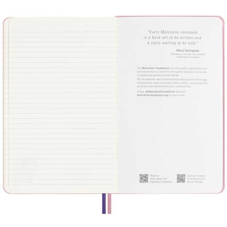 copy of Sakura Bench Limited edition Notebook L plain pink Moleskine - 5
