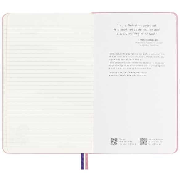copy of Sakura Bench Limited Edition Notizbuch L einfarbig rosa Moleskine - 5
