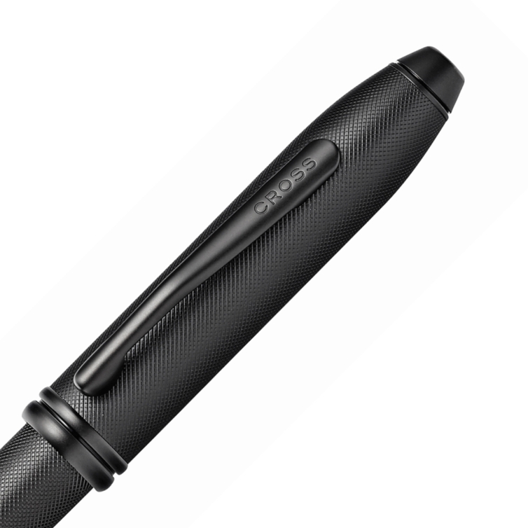 Townsend Micro-Knurl PVD Guľôčkové pero čierne Cross - 2
