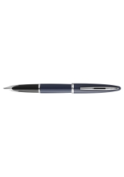 A work of art from Waterman , Caréne Core Blue CT fountain pen is crafted from 140 years of craftsmanship. This luxurious pen features a precisely polished 18-carat gold nib and the option to use both ink cartridges and bottled ink. Layered with a deep dark blue lacquer and palladium-plated accessories, it exudes a unique elegance and style.
